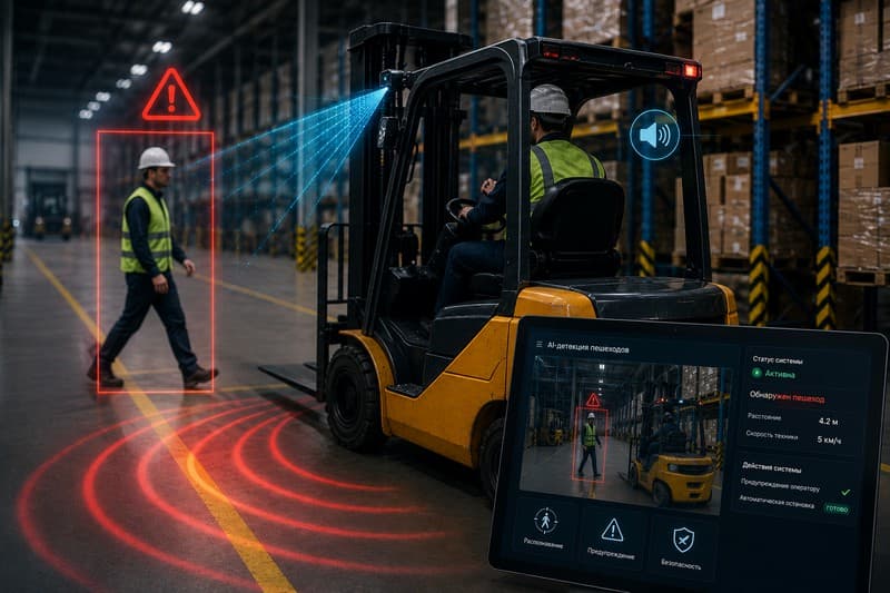 Что такое AI-камеры обнаружения пешеходов?