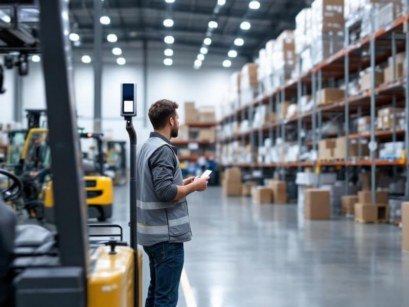 Как RFID-доступ повышает безопасность складской техники