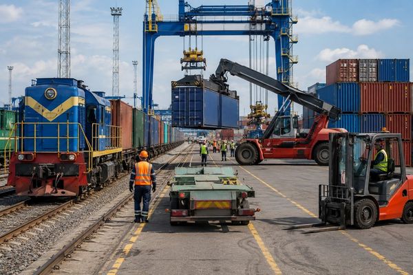 AI-камера для железнодорожного терминала